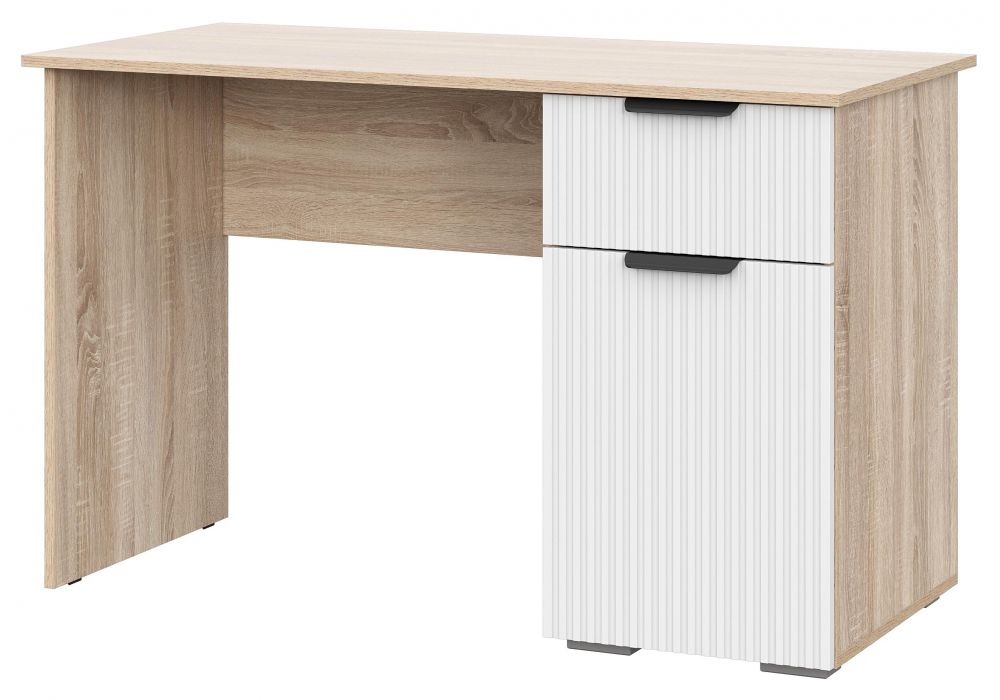 Компьютерный стол Стокгольм СТП03-1200 дуб сонома - line софт пломбир