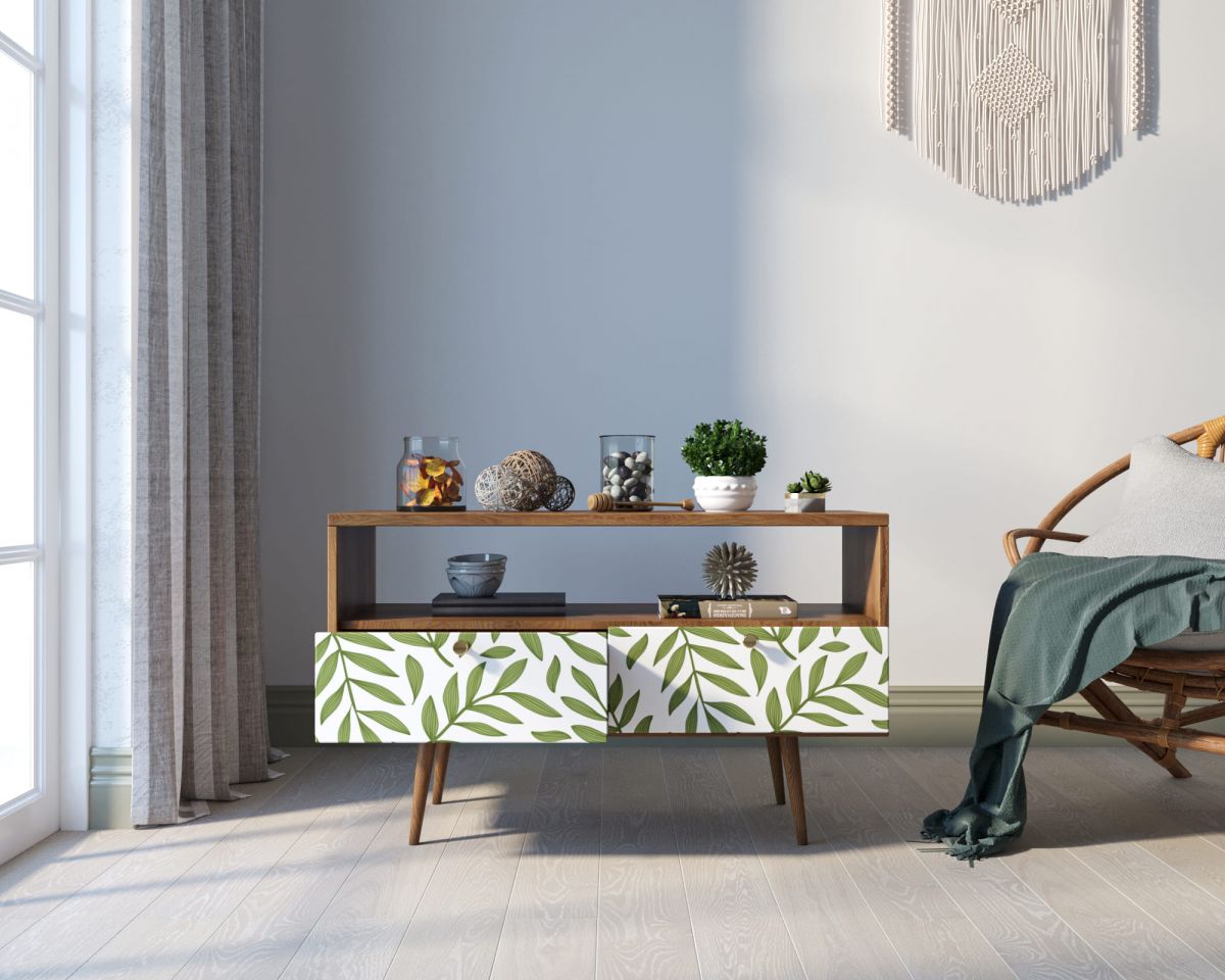 Консоль "Berber" с двумя ящиками принт 28