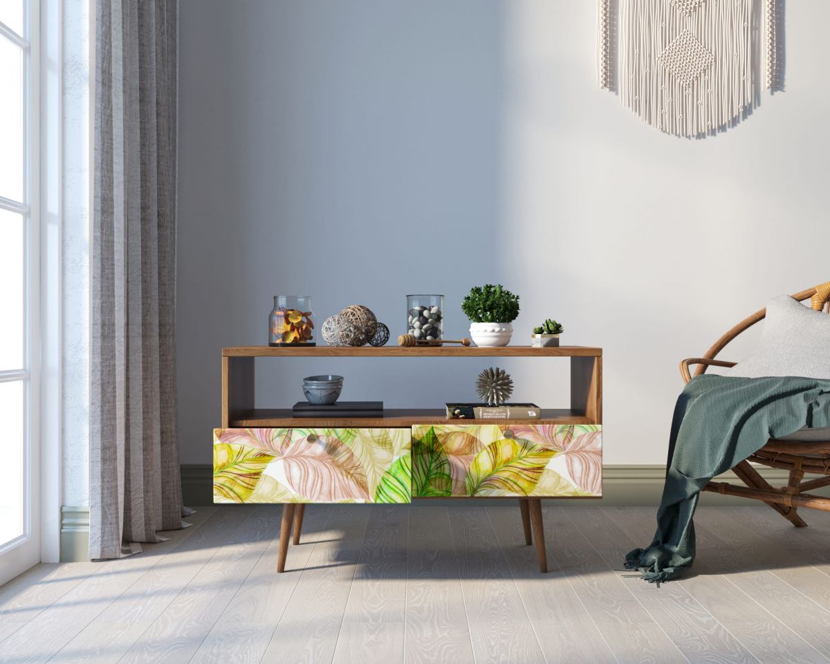 Консоль "Berber" с двумя ящиками принт 29