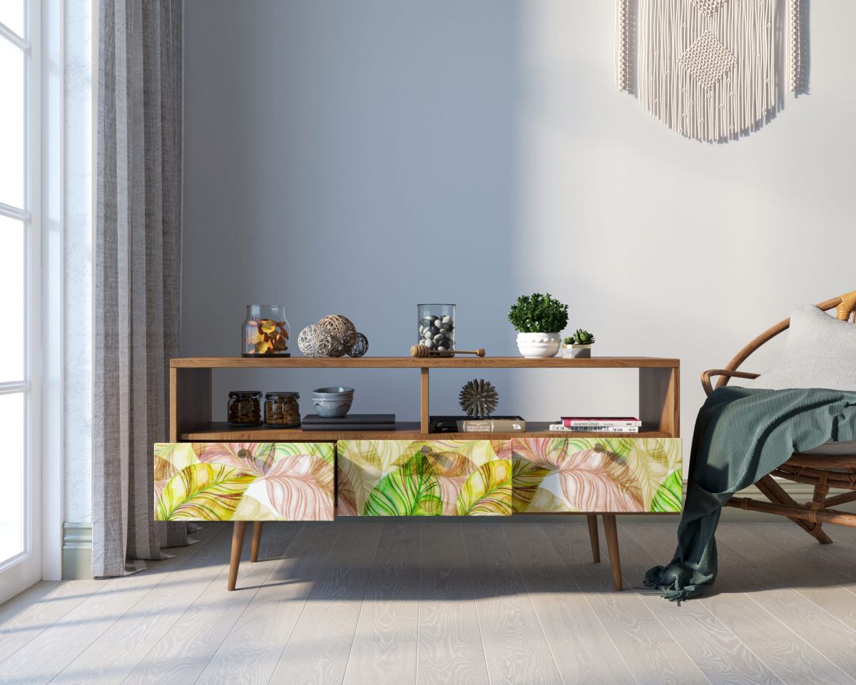 Консоль "Berber" с тремя ящиками принт 29