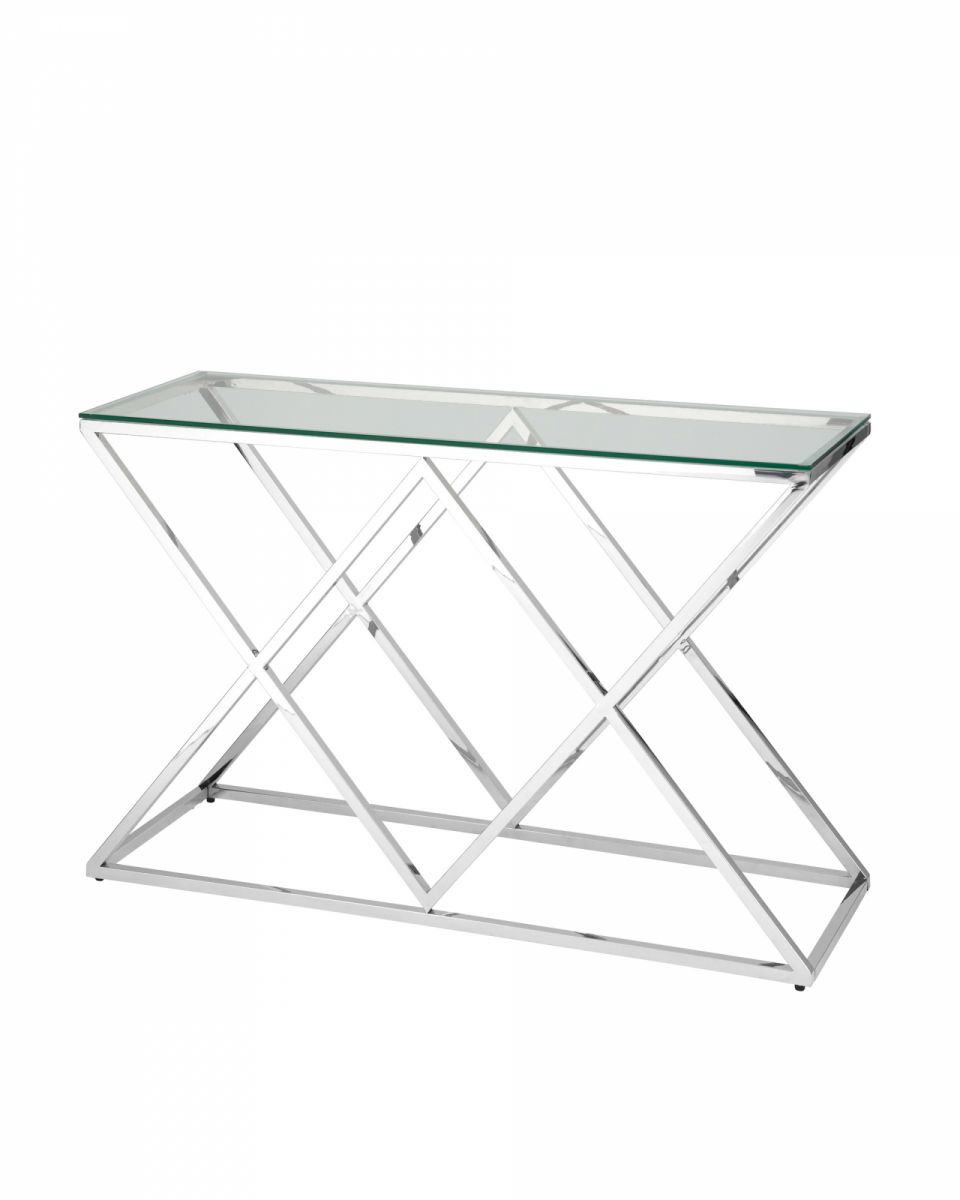 Консоль ИНСИГНИЯ 120х40 серебро