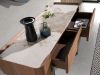 Консоль прямоугольная 3254-437-X из ореха и керамики - 7
