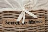 Корзина Secret De Maison Letti (набор из 2 штук) натуральный ротанг, D48*58-D38*49 см, Натуральный К - 2