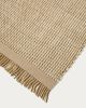 Ковер из шерсти Blart бежевого цвета с контрастной полосой по бокам 160 x 230 см - 5