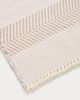 Коврик для ванной Bina из 100% хлопкового жаккарда цвета экрю 50 x 70 см - 3