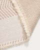 Коврик для ванной Bina из 100% хлопкового жаккарда цвета экрю 50 x 70 см - 4