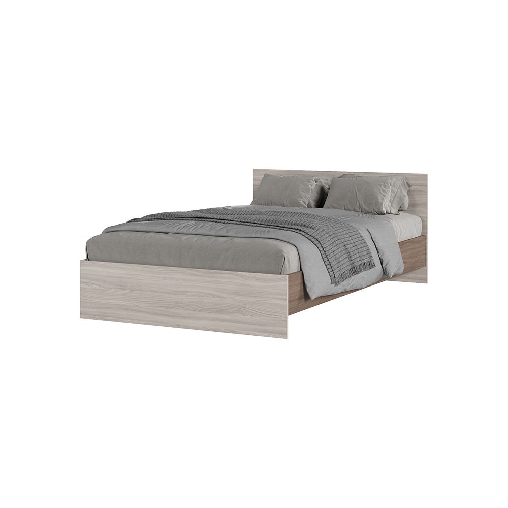 КР 556 Бася ЛДСП кровать 1200 шимо темный-шимо светлый