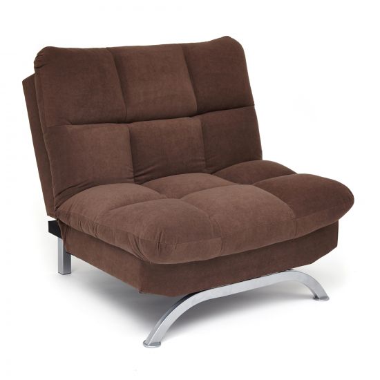 Кресло AMERILLO флок , коричневый, 6