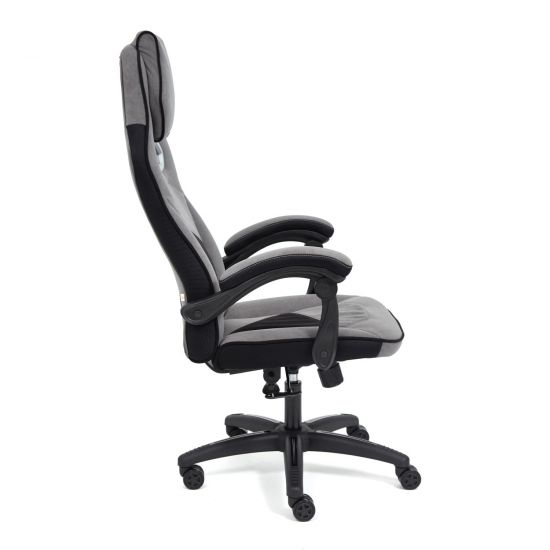 Кресло ARENA флок , серый-черный, 29-35