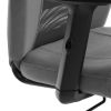 Кресло AVIATOR PLT metalBL флок-ткань, серый, 29-W-12 - 3