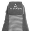 Кресло AVIATOR PLT metalBL ткань, серый, KUB 05-W-12 - 7