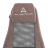 Кресло AVIATOR PLT metalBL ткань, светло - коричневый - серый, KUB 03-W-12 - 7