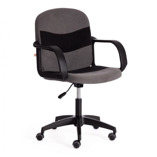 Кресло BAGGI PA флок , серый-черный, 29-35