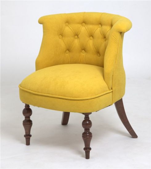 Кресло Бархат (темный тон - G07- желтый)