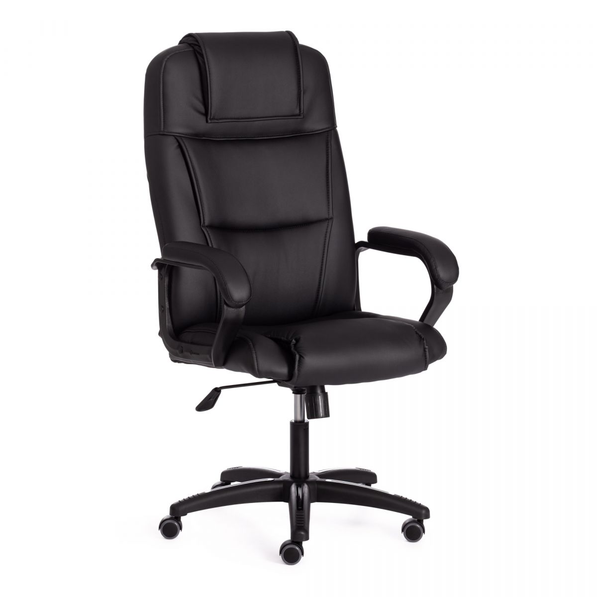 Кресло BERGAMO (22) кож-зам, черный, 36-6