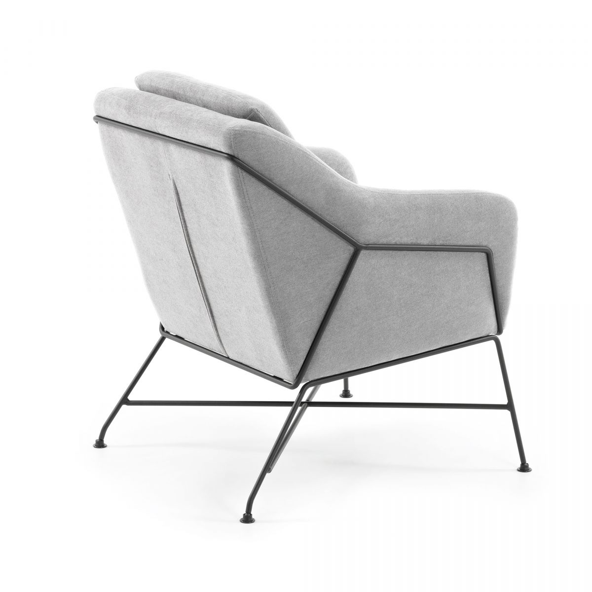 Кресло Brida светло-серое