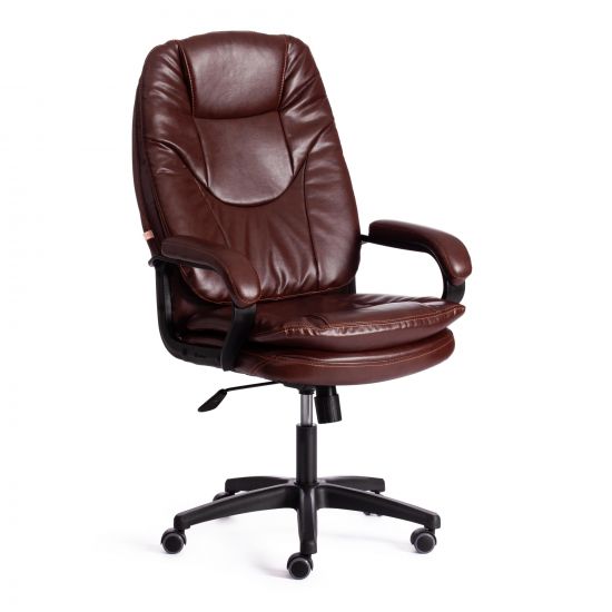 Кресло COMFORT LT (22) кож-зам, коричневый, 2 TONE