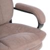 Кресло COMFORT Lux (22) metalBL ткань, светло-коричневый, KUB 03 - 9
