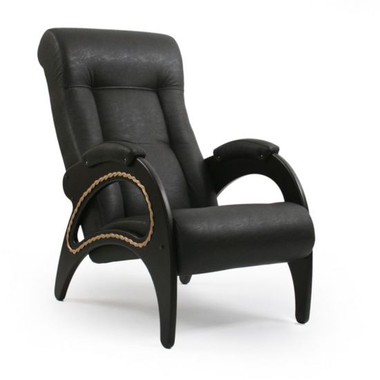 Кресло для отдыха, мод.41 (Дунди-108-Венге) Коричневый