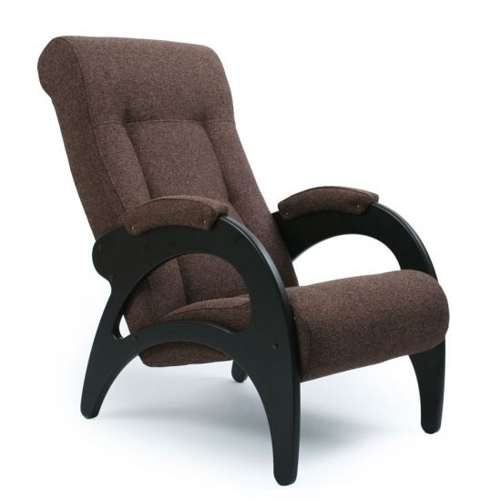 мод_41 (Мальта-15 -Венге-Ткань ) Кресло для отдыха с лозой , шт