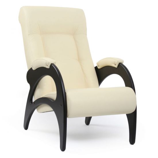 Кресло для отдыха модель 41 (Polaris Beige-Венге-БЕЗ ЛОЗЫ)