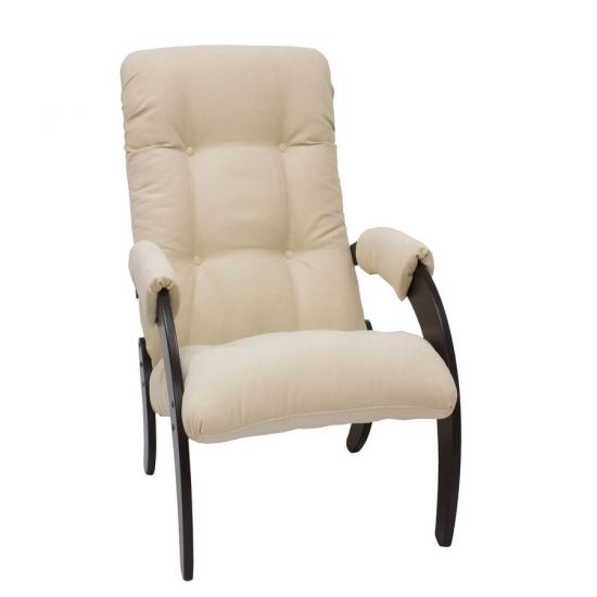 Кресло для отдыха Модель 61 (Verona Vanilla -Венге )