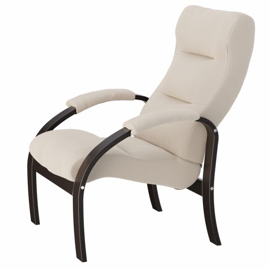 Кресло для отдыха Шоле, Ткань Макс 100, каркас венге