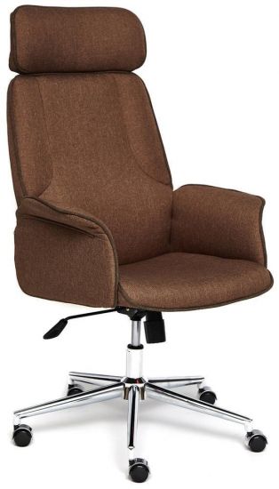 Кресло CHARM ткань, коричневый-коричневый , F25-ЗМ7-147