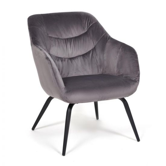 Кресло DREIFUS (mod. DM4284) металл, ткань, 66*74.5*82, серый (28-grey)