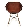 Кресло Secret De Maison EAMES BULL ( mod. M-17668) металл-кожа буйвола, 61х49х80см, античная медь-коричневый - 3