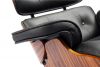 Кресло EAMES LOUNGE CHAIR и оттоманка EAMES LOUNGE CHAIR чёрные - 4