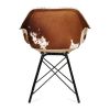 Кресло Secret De Maison EAMES RODEO ( mod. M-11998 ) металл-шкура буйвола, 62х50х81см, античная медь-коричневый - 3
