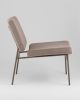 Кресло Эбигейл велюр бежевый, каркас бежево-серый - 4