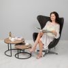 Кресло EGG STYLE CHAIR карамельный, искусственная замша - 8