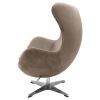 Кресло EGG STYLE CHAIR латте, искусственная замша FR 0647 - 3