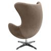 Кресло EGG STYLE CHAIR латте, искусственная замша FR 0647 - 4