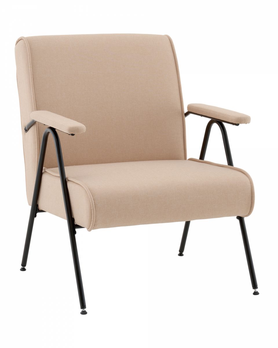 Кресло Эндино рогожка бежевый