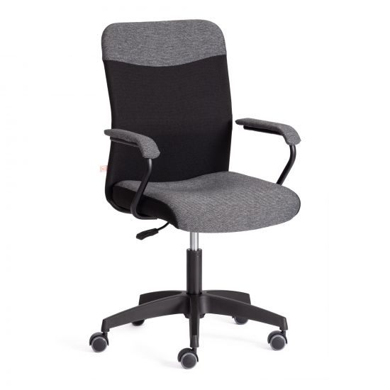 Кресло FLY ткань, серый-черный, 207-2603