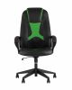 Кресло игровое TopChairs ST-CYBER 8 черный | салатовый - 3