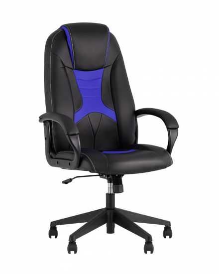 Кресло игровое TopChairs ST-CYBER 8 черный | синий