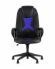 Кресло игровое TopChairs ST-CYBER 8 черный | синий - 3