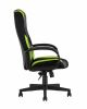 Кресло игровое TopChairs ST-CYBER 9 черный | зеленый - 4