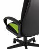 Кресло игровое TopChairs ST-CYBER 9 черный | зеленый - 7