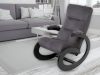 Кресло-качалка «Экси», венге, Verona Antrazite Grey - 4