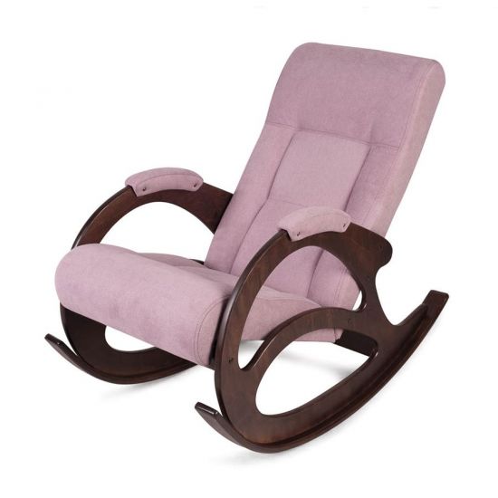 Кресло-качалка К-5 (темный тон - 08 - розовый)