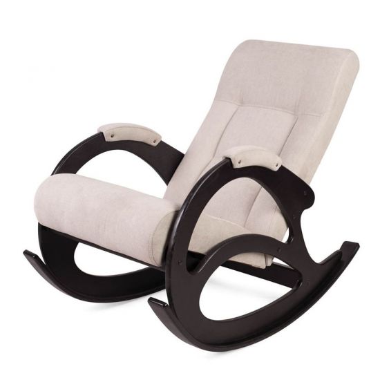 Кресло-качалка К-5 (венге - 02 - светло-серый)