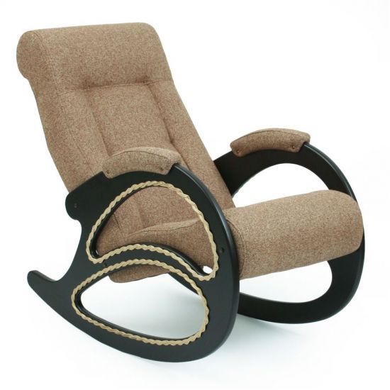 мод_4 (Мальта-17-Венге) Кресло-качалка Ткань с лозой , шт