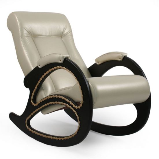 мод_4 (Or.Perlam-106-Венге ) Кресло-качалка Жемчужный с лозой , шт