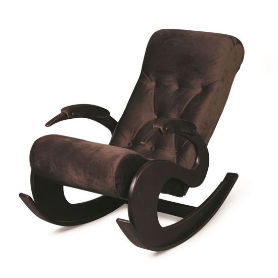 Кресло-качалка Лебедь (темный тон - 08 - коричневый)