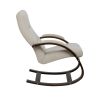 Кресло-качалка Leset Милано NEW, Орех текстура, Bingo 02 (бежевый) - 3